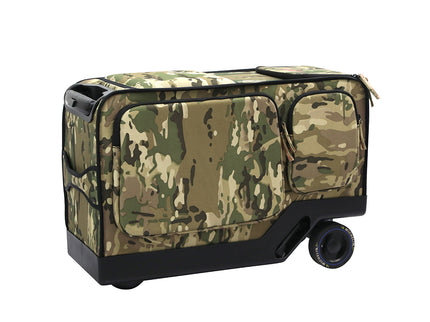 Slimbridge 20" Electric Riding Luggage Suitcase Green Colour-1910112845983518721