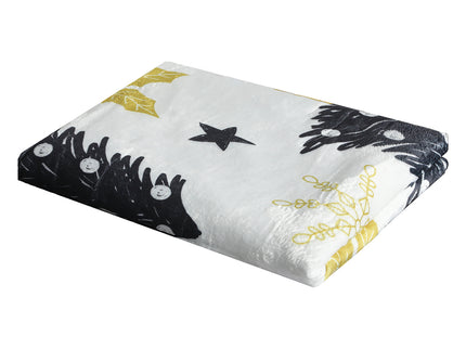 Santaco Throw Blanket Xmas Double Sided White Queen-1864184745634697217