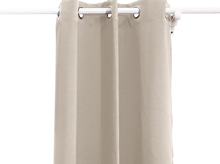 2x Blockout Curtains Panels 3 Layers Beige CD1003-132X213-GR-1910113266588323841