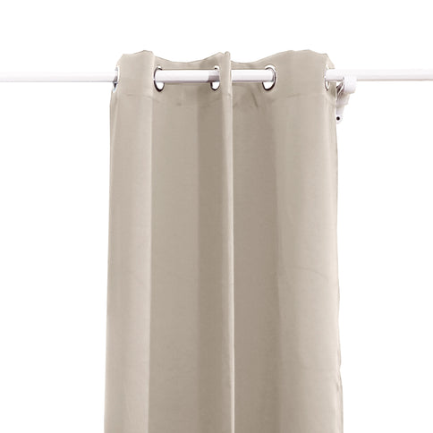 2x Blockout Curtains Panels 3 Layers Beige CD1003-132X213-GR-1910113266588323841