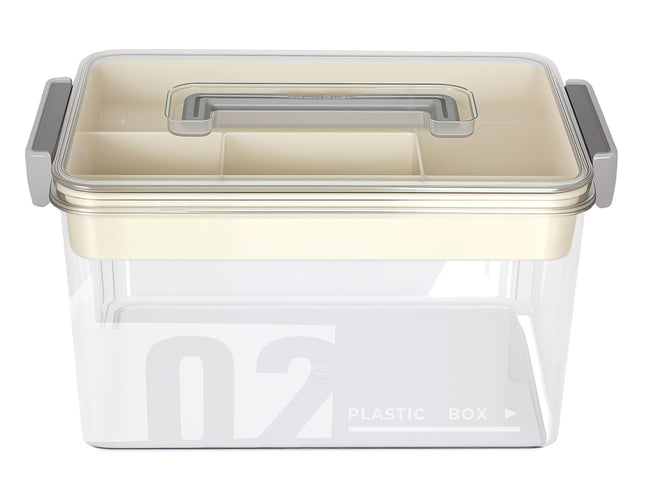 Levede Medical Storage Box Two Layer Medicine Case-2011971129425661953