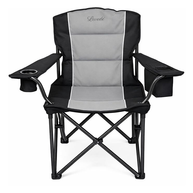 Levede Camping Chair Large Folding Outdoor Portable Fishing Picnic Travel Seat-2065254303899193345