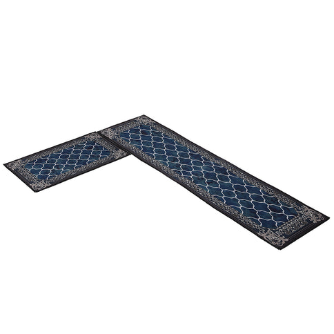 Marlow 2x Kitchen Mat Floor Rugs Area 45x180cm-1864183552690753537