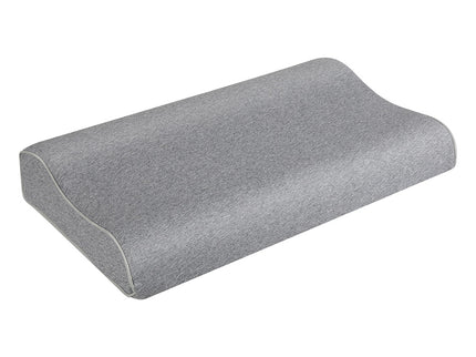 Dreamz Memory Foam Pillow Pillowcase Supprt Grey Rebound-1910149780055658497