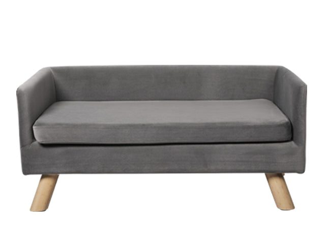 PaWz Pet Sofa Bed Dog Warm Soft Lounge Grey-1975420459071705089