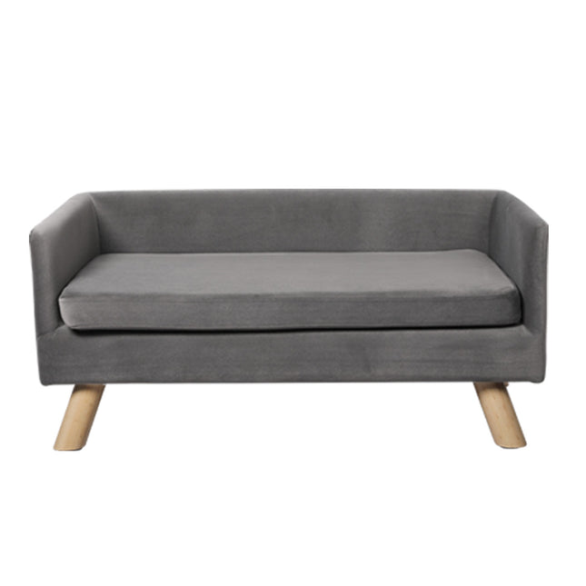 PaWz Pet Sofa Bed Dog Warm Soft Lounge Grey-1975420459071705089