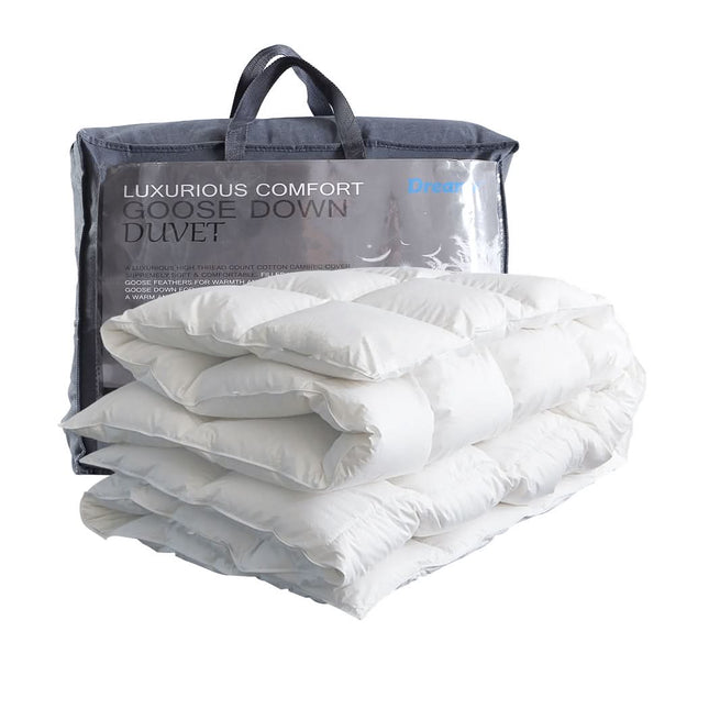 DreamZ 500GSM All Season Goose Down Queen-1954803026946560001