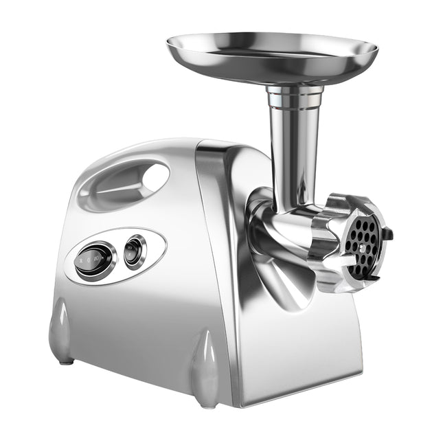 800W Electric Meat Grinder Mincer Sausage Silver-1973193959182307329