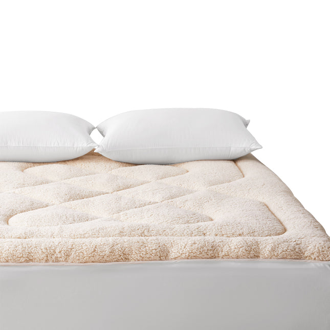 DreamZ Mattress Topper 100% Wool Underlay Single-1973193979688259585