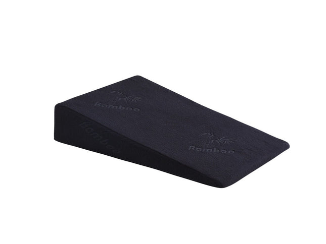 Cool Gel Memory Foam Bed Wedge Pillow With Cover Black 10-1910113040687304705
