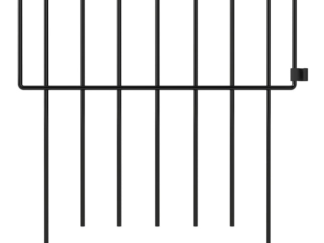Mountview 10 Pcs Garden Fence Border Rustproof Metal-2006733422592135169