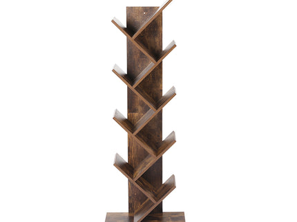 Levede Bookshelf Wooden Tree Bookcase-1910113287173967873