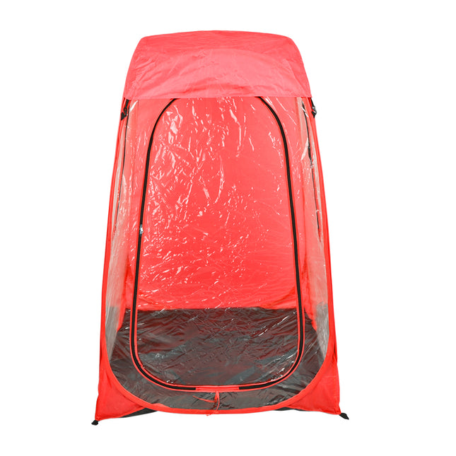 2x Mountview Pop Up Tent Camping Weather Red-1973193755691454465