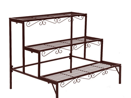 Levede Plant Stand 3 Tier Rectangle-1894516822007484417