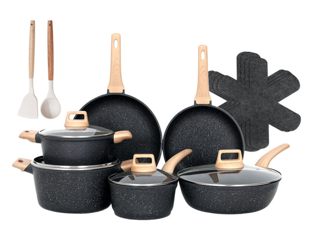 Toque 16-Piece Non Stick Cookware Set Kitchen Fry Pan-2011971112979795969