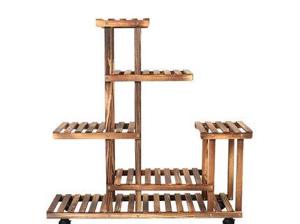 Levede 5-Tier Plant Stand Wood Wooden-1864184731810271233