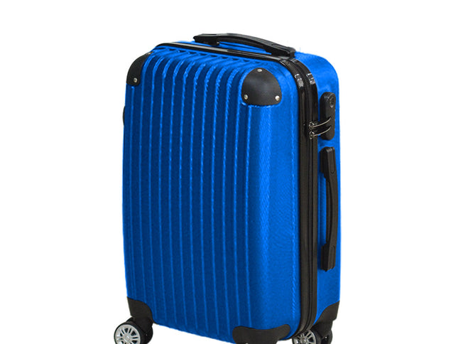 Slimbridge 28" Travel Luggage Suitcase Blue-1864184672758665217