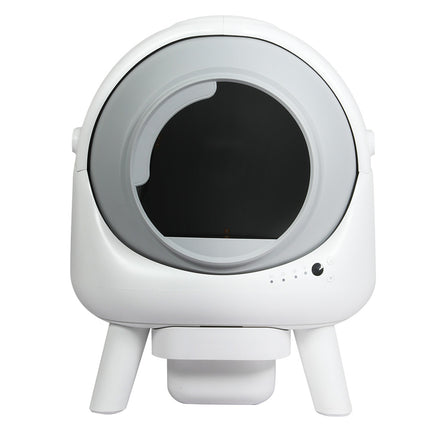 PaWz Smart Self Cleaning Cat Litter Box APP Control White-1954802488557309953