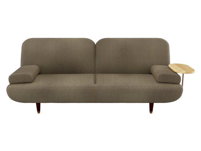 LEVEDE  CONVERTIBLE SOFABED WITH USB CHARGE AND SIDE TABLE-1973193447267504129