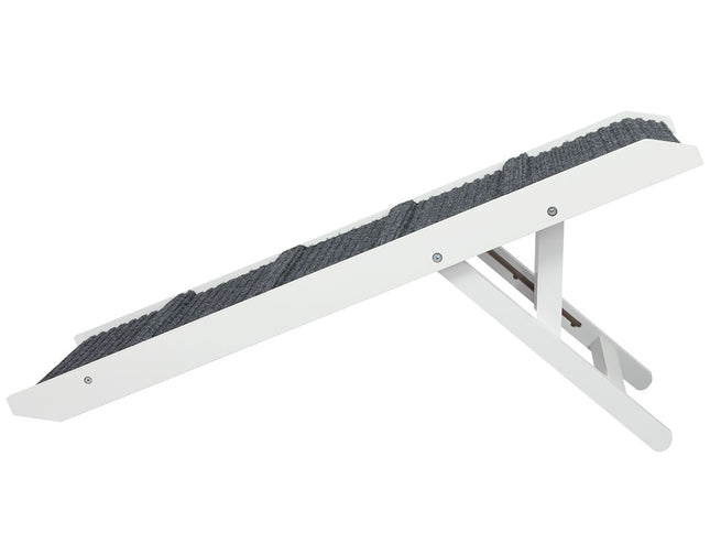 PaWz Adjustable Dog Ramp Height Stair White-1864184532278841345