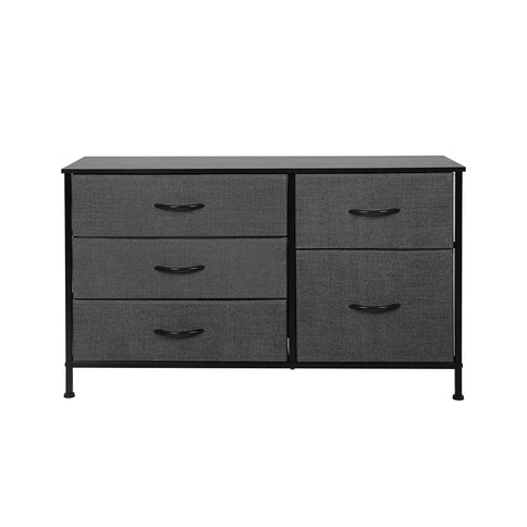 Levede Storage Cabinet Tower Chest Dark Grey-1917016728550903809