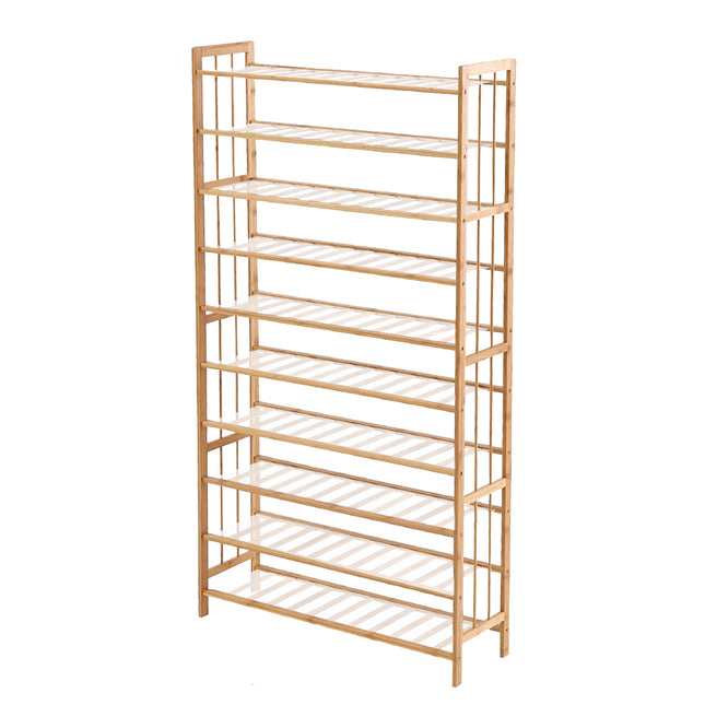 Levede Bamboo Shoe Rack Storage Wooden-1975420510657449985