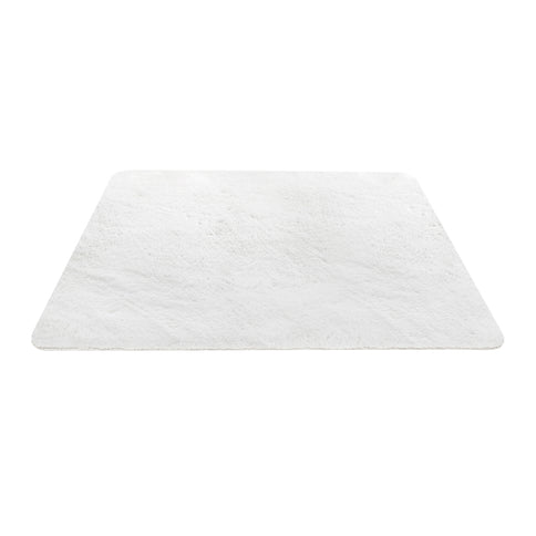Marlow Floor Rugs Area Rug Fluffy Faux 140X200CM White-1919892882374922241