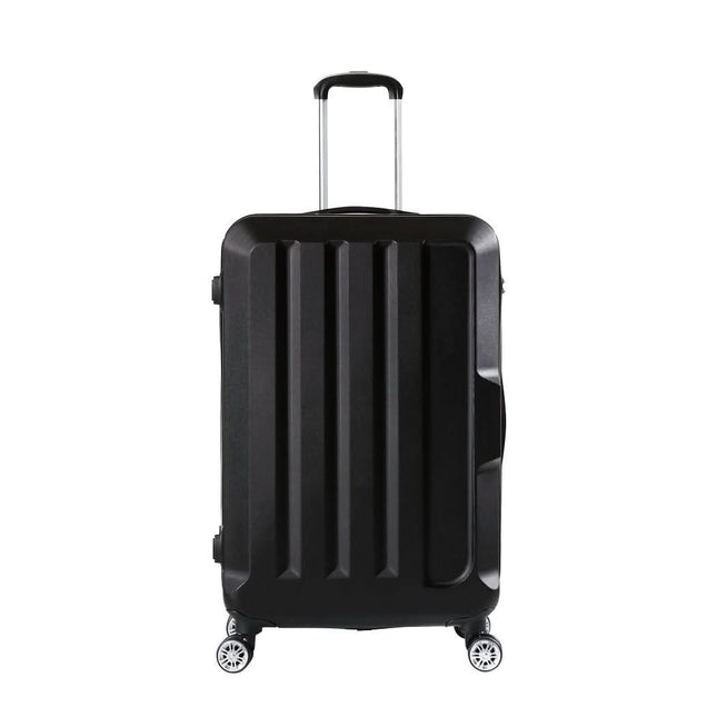 Slimbridge 20" Travel Luggage Lightweight Black 20 inch-1954802801674686465