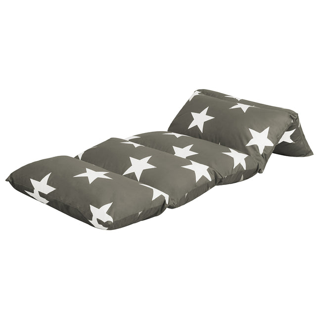 Dreamz Foldable Mattress Kids Pillow Dark grey Large-1975420443414368257