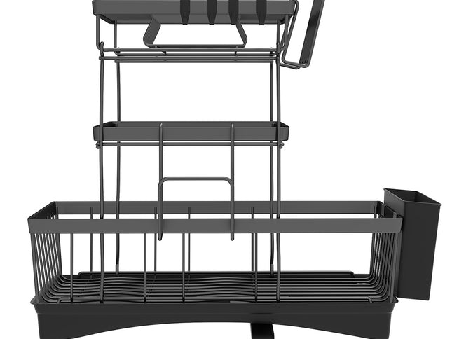 Toque Dish Drying Rack Plate Drainer Cup Holder-1954802487785558017
