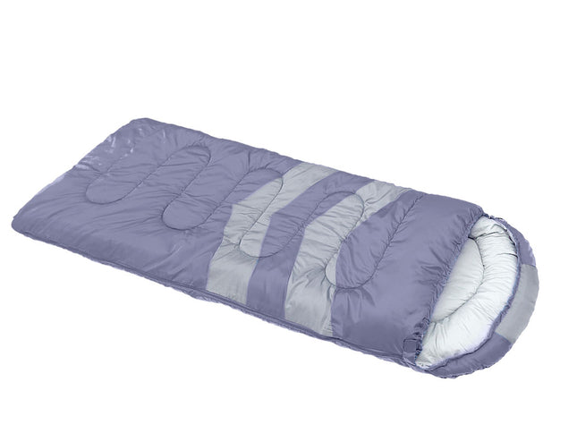 Mountview Single Sleeping Bag Bags Outdoor Grey-1864184695848308737