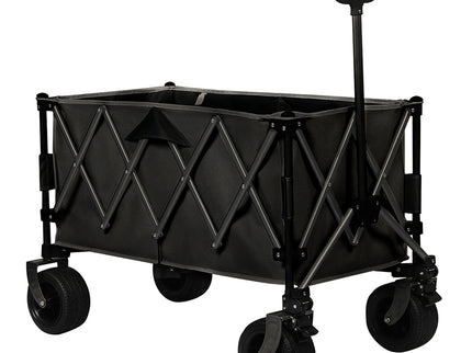 Lambu Folding Wagon Cart Black-1910112267362504705