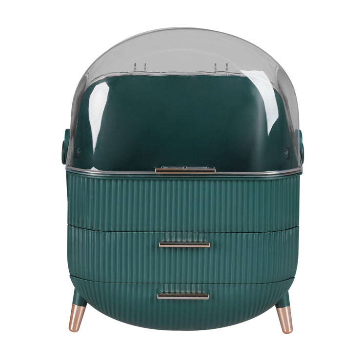 Makeup Storage Case Cosmetic Organiser Green-2006733281948733441