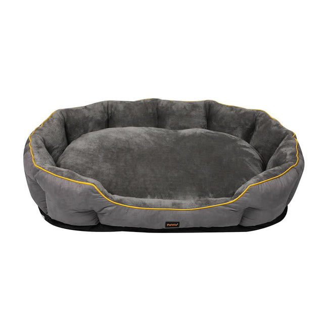 PaWz Electric Pet Heater Bed Heated M Grey Medium-1954802543565606913