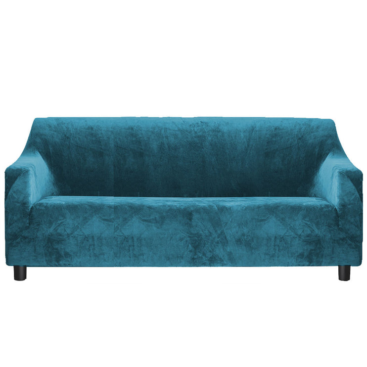 Marlow Sofa Covers 4 Seater High Stretch Green Agate Green-1973193798926340097