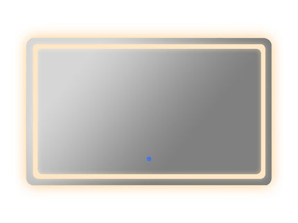 EMITTO LED Wall Mirror Anti-fog Bathroom 100x70cm 70x100-1910112985871945729