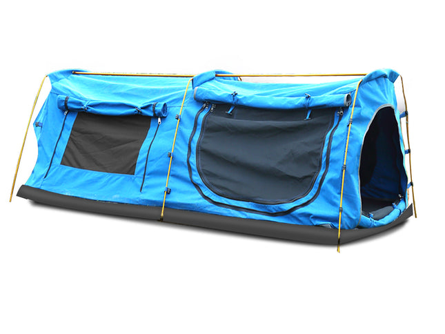 Mountview King Single Swag Camping Swags Blue-1973193759709597697