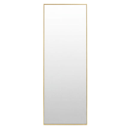 Yezi Rectangular Full Length Mirror 165x60cm Gold Standing Floor Wall Leaning-2065254637262475265