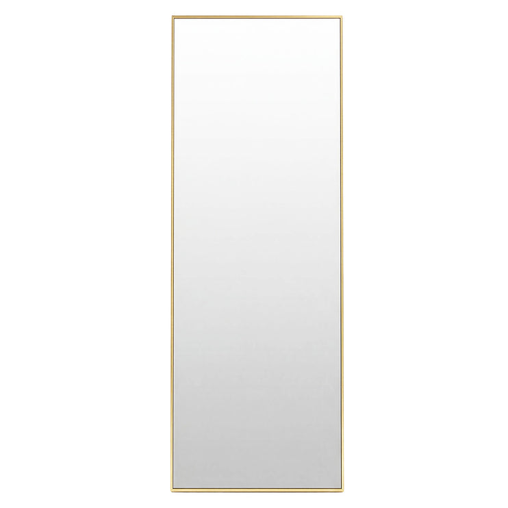 Yezi Rectangular Full Length Mirror 165x60cm Gold Standing Floor Wall Leaning-2065254637262475265