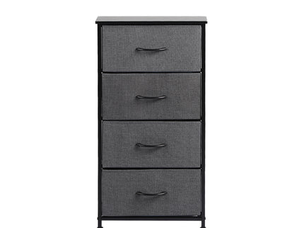 Levede Storage Cabinet Tower Chest Dark Grey-1917016725942046721