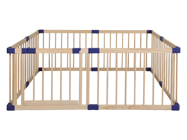 BoPeep Kids Playpen Wooden Baby Safety Large-1910113156949217281