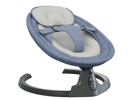 BoPeep Baby Swing Cradle Rocker Bed Blue-1831592615716458497