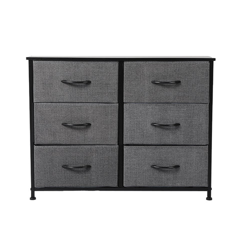 Levede Storage Cabinet Tower Chest Dark Grey-1917016725308706817