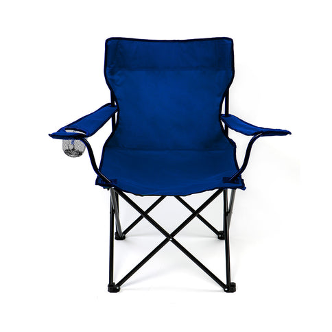 Levede Camping Chairs Folding Portable Blue-1864184446496935937