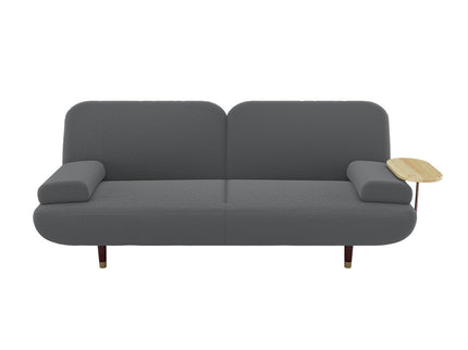 LEVEDE  CONVERTIBLE SOFABED WITH USB CHARGE AND SIDE TABLE-1910112208151515137