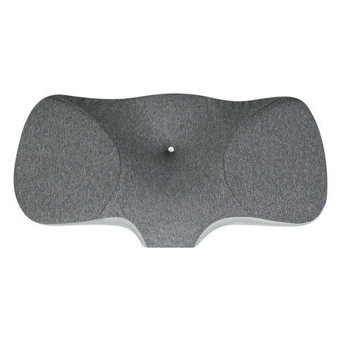 Dreamz Memory Foam Pillow Pillowcase Supprt Grey Rebound-1910149779900469249
