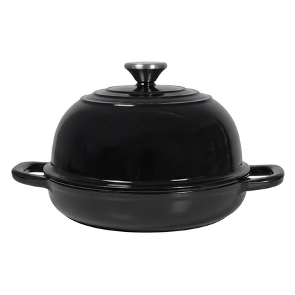 Toque Enamelled Cast Iron Dutch Oven Pot Sourdough Bread Baking Kitchen 24cm-2029334115807006721