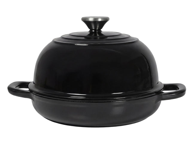 Toque Enamelled Cast Iron Dutch Oven Pot Sourdough Bread Baking Kitchen 24cm-2029334115807006721