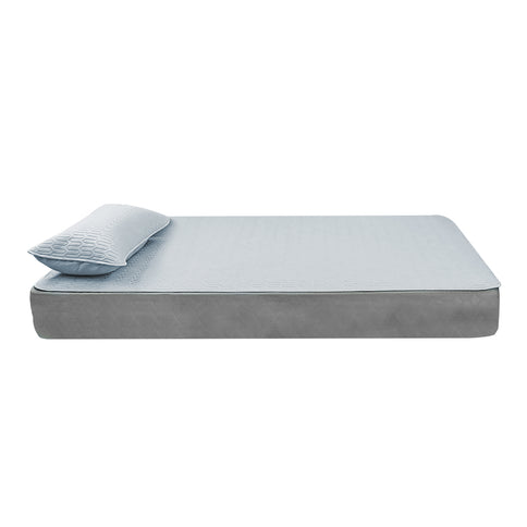 DreamZ Latex Cooling Bed Sheet Set Fitted 2PCS KS King Single-1910113200003747841