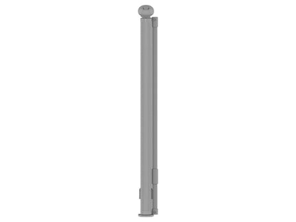 BoPeep Retractable Baby Safety Gates 150cm Grey 150 cm-1864184339366023169